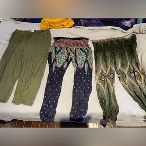 Lot of bohemian pants size xxl